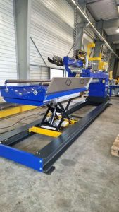 Banc de soudage longitudinal de viroles Banc de soudage longitudinal de viroles