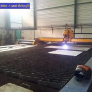 Retrofit Plasma - Machine avant le retrofit - Tête 5 axes