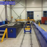 Retrofit Plasma - Machine après le retrofit - Tête 5 axes - Avec option tube de 500 mm