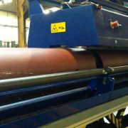 Banc de soudage longitutinal de 3000 mm avec table élévatrice motorisée