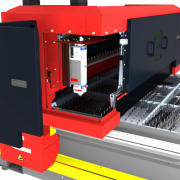 Prototype 2 - Head & Gantry Close Up - Door Open - Lower Angle